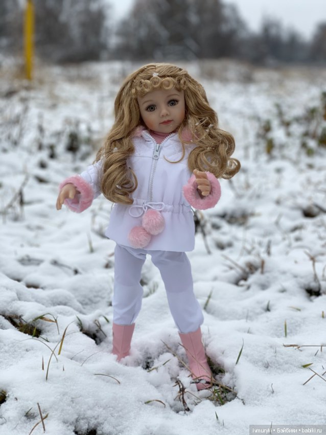 Первый снежок Джейми — Куклы Dianna Effner (Эффнер) из винила: Little Darling