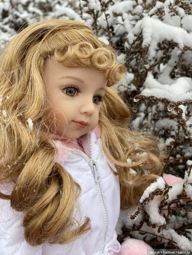 Первый снежок Джейми — Куклы Dianna Effner (Эффнер) из винила: Little Darling
