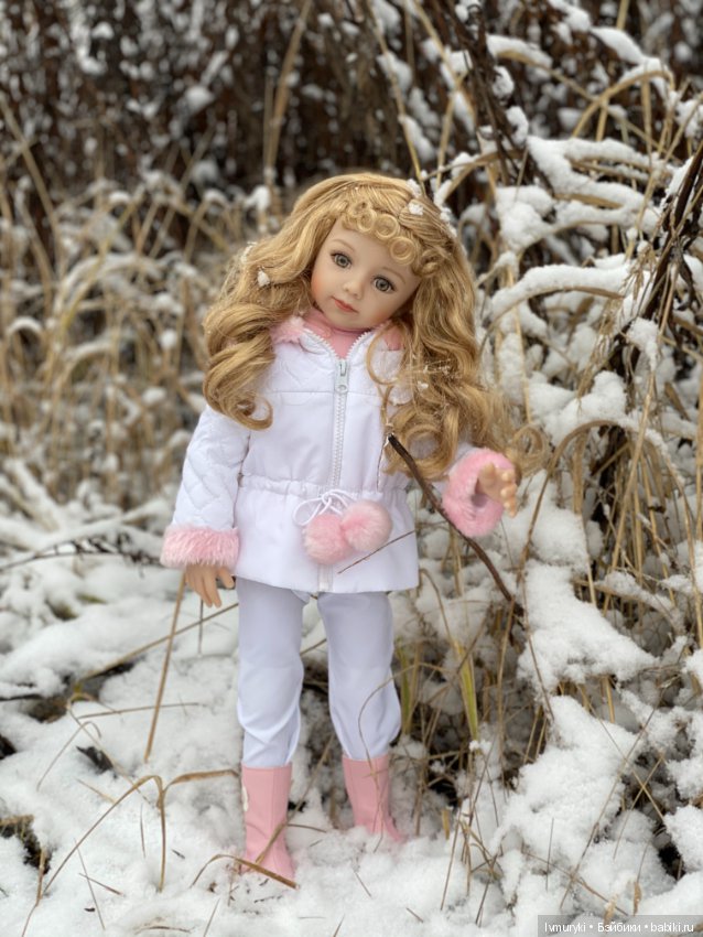 Первый снежок Джейми — Куклы Dianna Effner (Эффнер) из винила: Little Darling