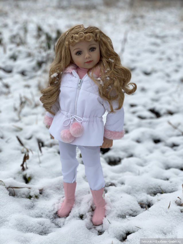 Первый снежок Джейми — Куклы Dianna Effner (Эффнер) из винила: Little Darling (фото 5)