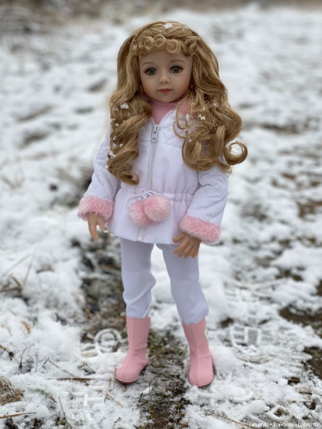 Первый снежок Джейми — Куклы Dianna Effner (Эффнер) из винила: Little Darling (фото 8)