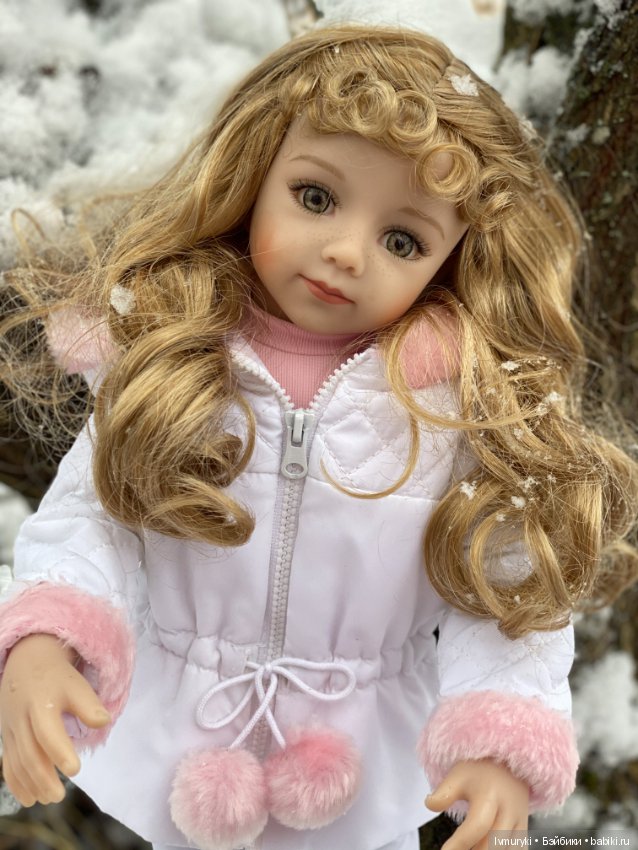 Первый снежок Джейми — Куклы Dianna Effner (Эффнер) из винила: Little Darling