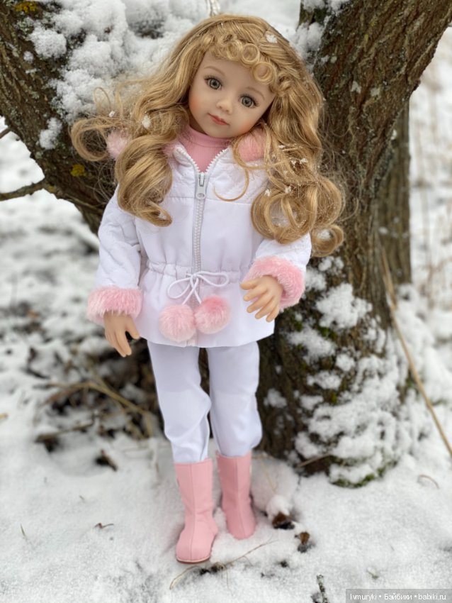 Первый снежок Джейми — Куклы Dianna Effner (Эффнер) из винила: Little Darling