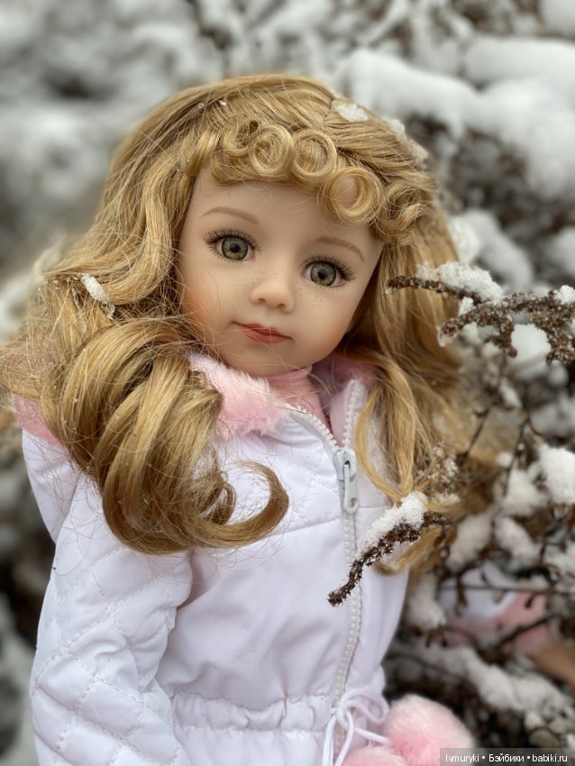 Первый снежок Джейми — Куклы Dianna Effner (Эффнер) из винила: Little Darling