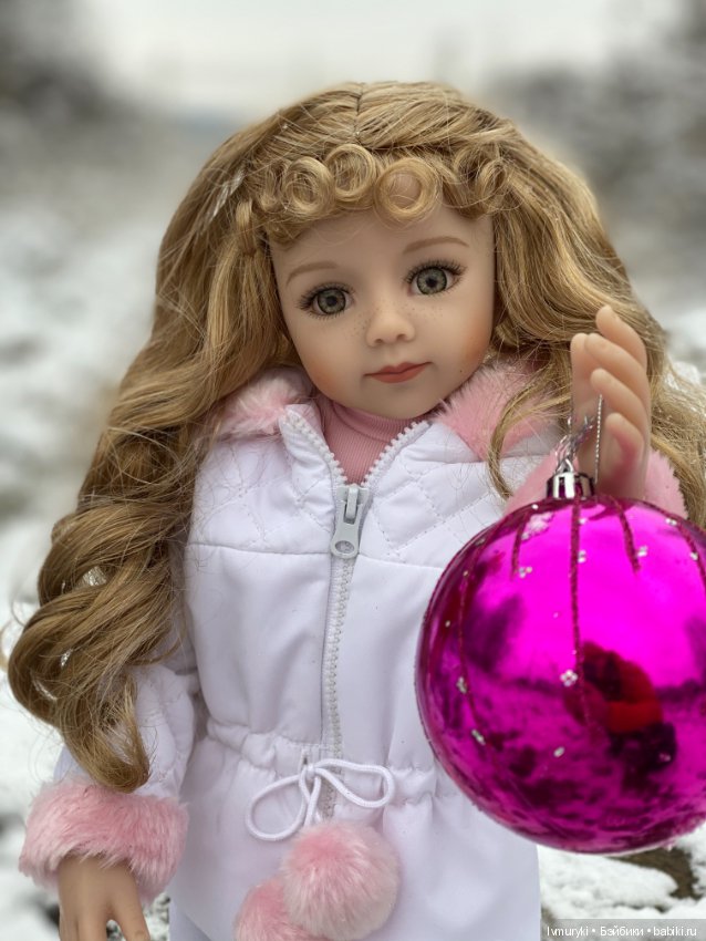 Первый снежок Джейми — Куклы Dianna Effner (Эффнер) из винила: Little Darling