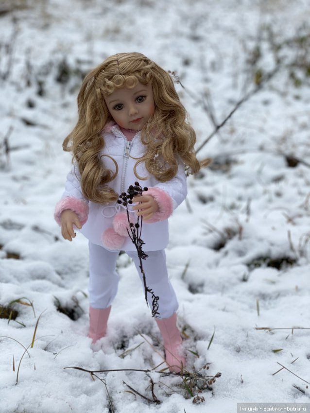 Первый снежок Джейми — Куклы Dianna Effner (Эффнер) из винила: Little Darling