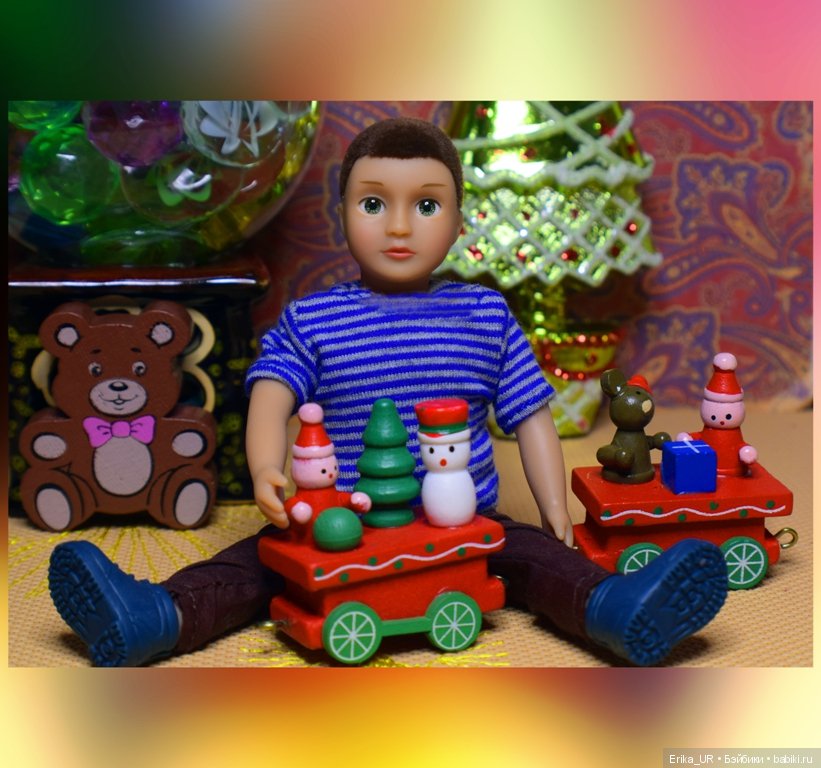 Миники (mini-doll). Фоточки под елочкой (фото 8)