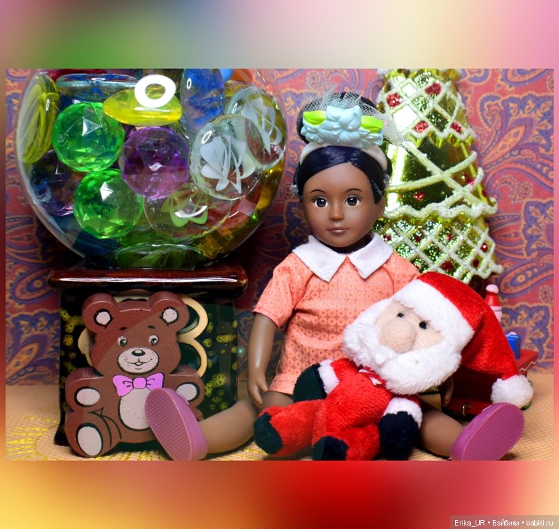Миники (mini-doll). Фоточки под елочкой