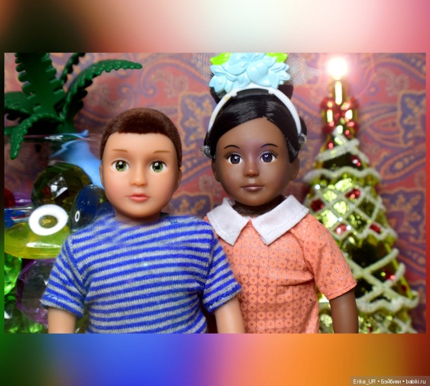 Миники (mini-doll). Фоточки под елочкой