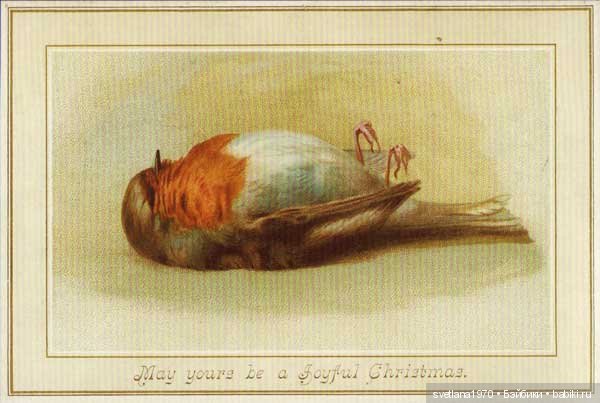 Не совсем живые птички тоже передают поздравления