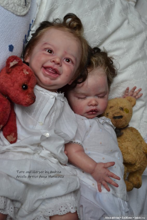 Малышки Харпер и Тате. Куклы реборн Анны Морозовой (фото 6)