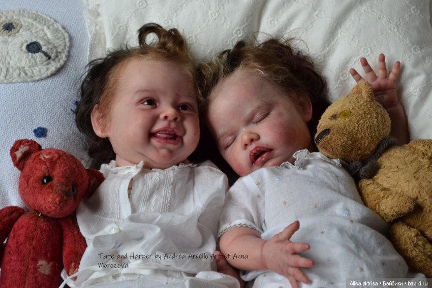 Малышки Харпер и Тате. Куклы реборн Анны Морозовой (фото 8)
