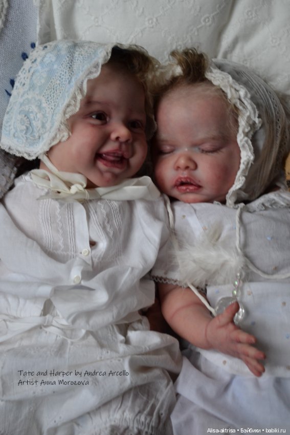 Малышки Харпер и Тате. Куклы реборн Анны Морозовой