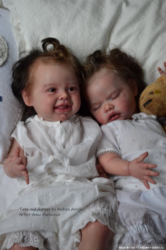 Малышки Харпер и Тате. Куклы реборн Анны Морозовой (фото 9)