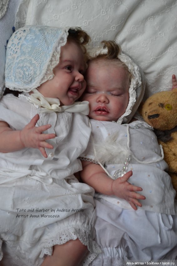 Малышки Харпер и Тате. Куклы реборн Анны Морозовой