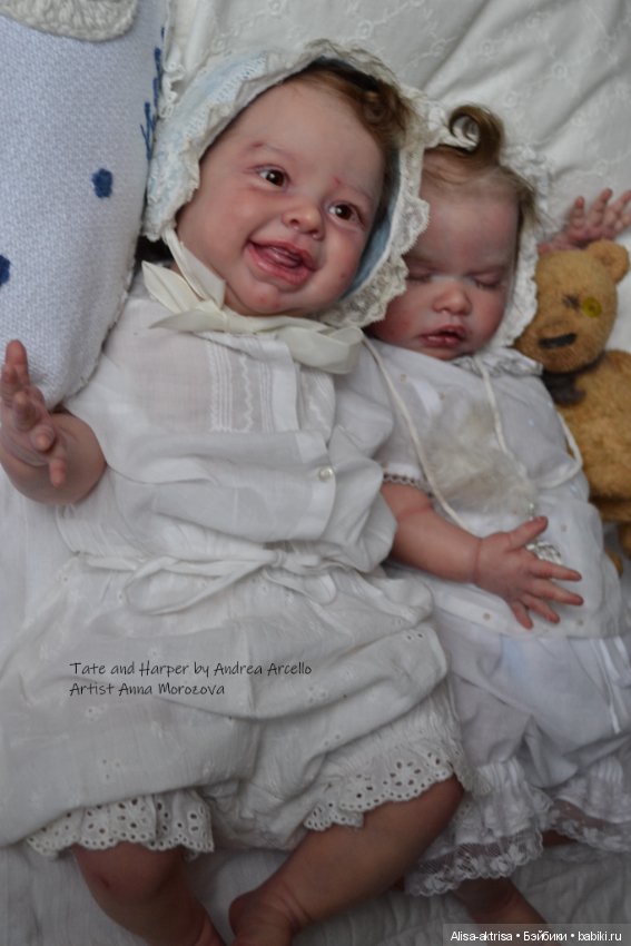Малышки Харпер и Тате. Куклы реборн Анны Морозовой