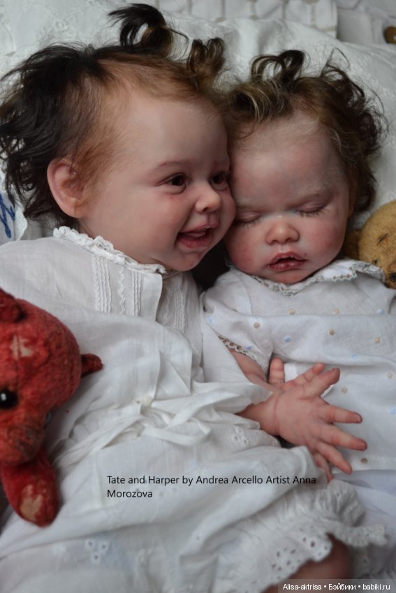Малышки Харпер и Тате. Куклы реборн Анны Морозовой