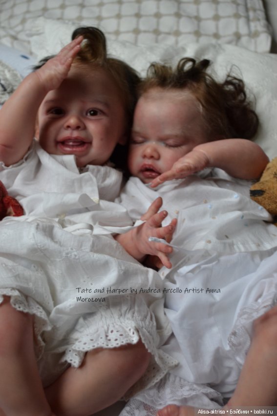 Малышки Харпер и Тате. Куклы реборн Анны Морозовой (фото 5)