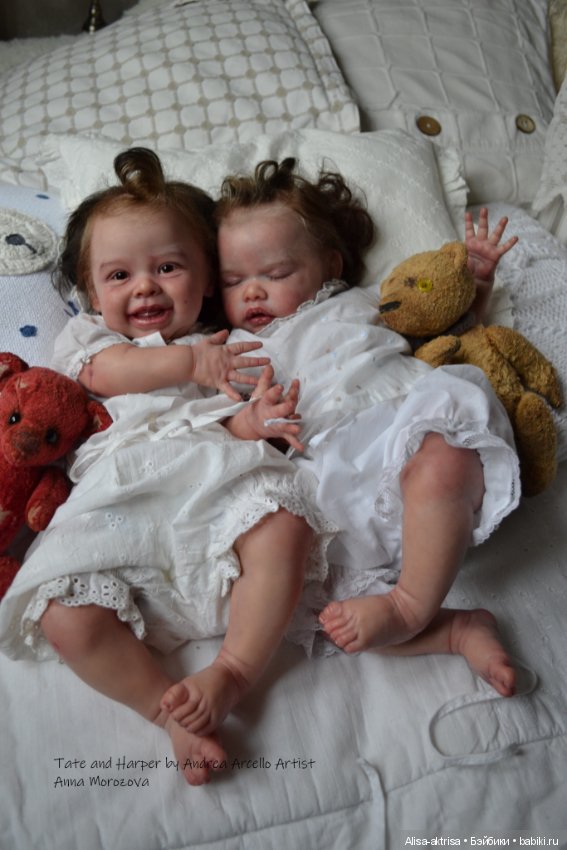 Малышки Харпер и Тате. Куклы реборн Анны Морозовой (фото 4)