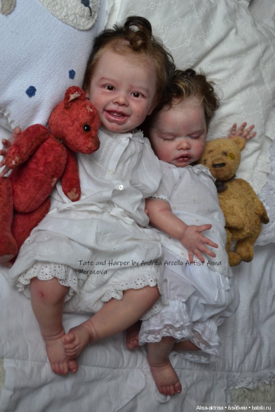 Малышки Харпер и Тате. Куклы реборн Анны Морозовой (фото 7)
