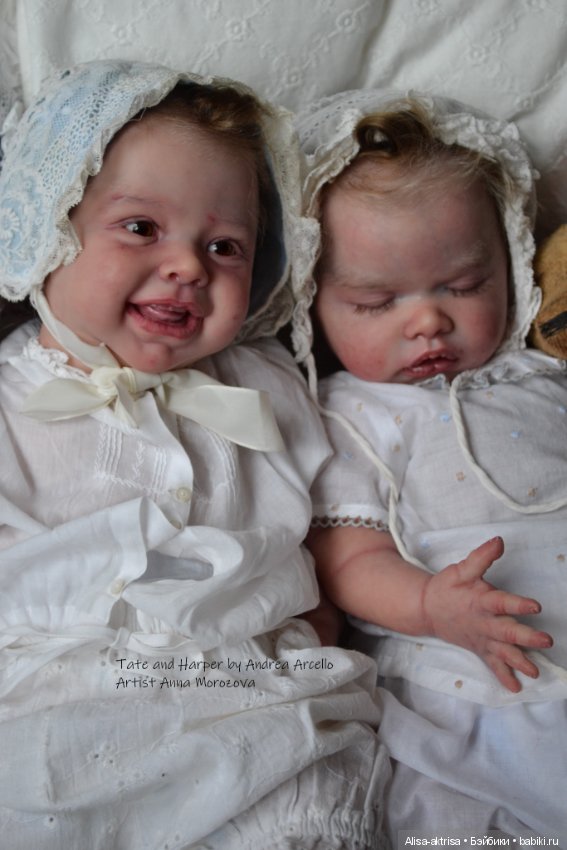 Малышки Харпер и Тате. Куклы реборн Анны Морозовой (фото 10)