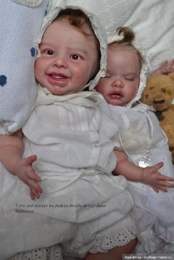 Малышки Харпер и Тате. Куклы реборн Анны Морозовой