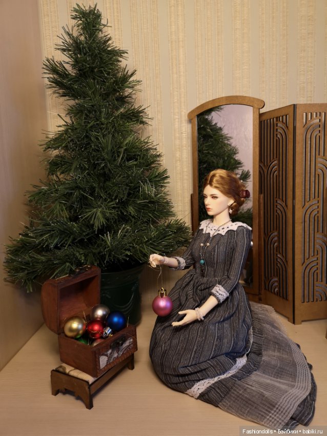 Выдалась минутка нарядить ёлочку