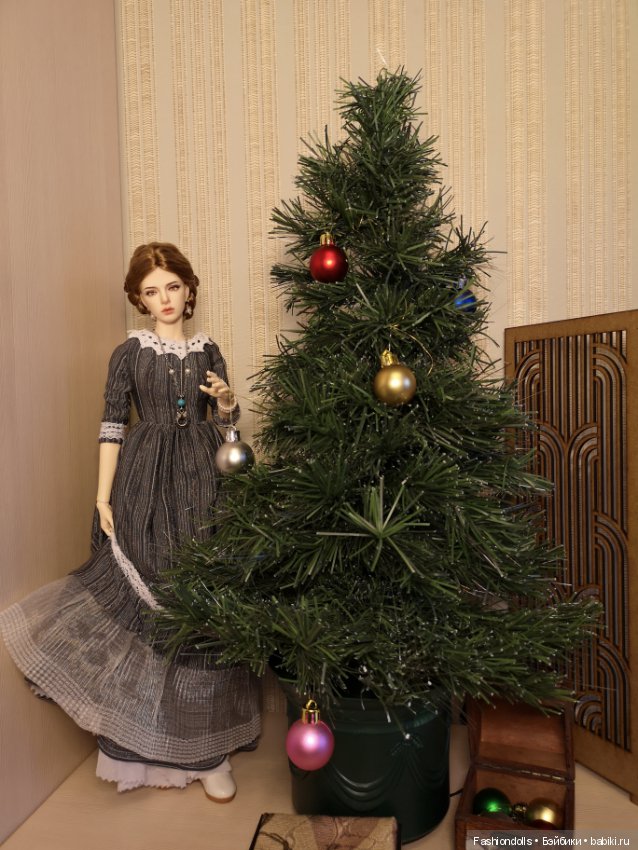 Выдалась минутка нарядить ёлочку (фото 6)