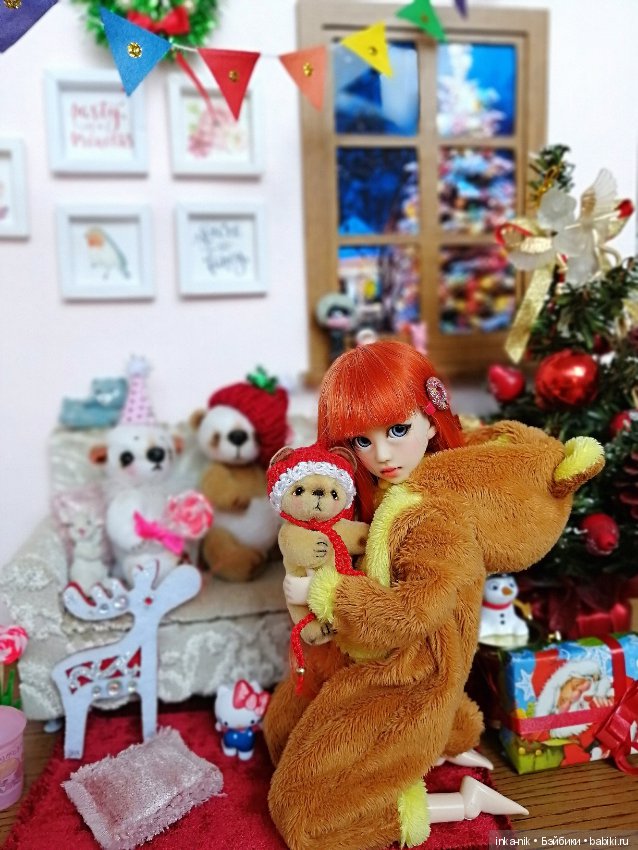 Куклы тоже встречают Новый год (фото 3)