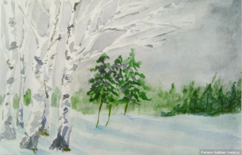 Акварели и прочее — Рисование и арт: скетчи (фото 5)