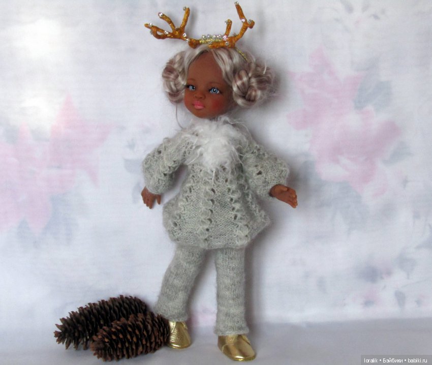 Необыкновенная Мейли ООАК "Оленёнок Золотые рожки!" (фото 7)