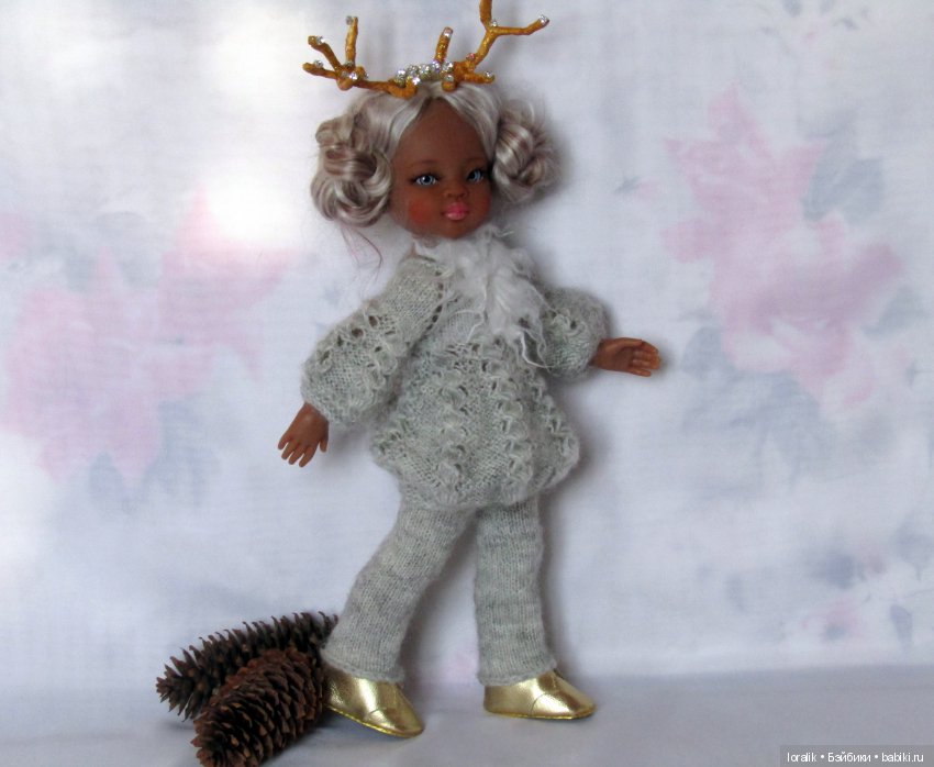 Необыкновенная Мейли ООАК "Оленёнок Золотые рожки!" (фото 8)