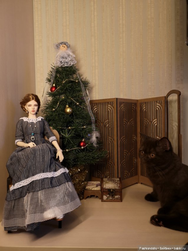 Выдалась минутка нарядить ёлочку