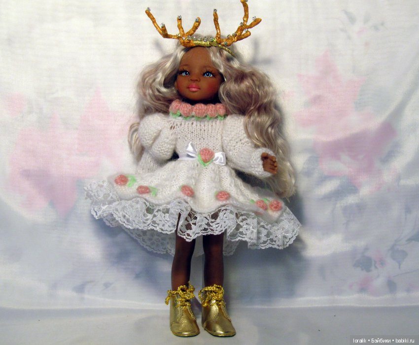 Необыкновенная Мейли ООАК "Оленёнок Золотые рожки!"