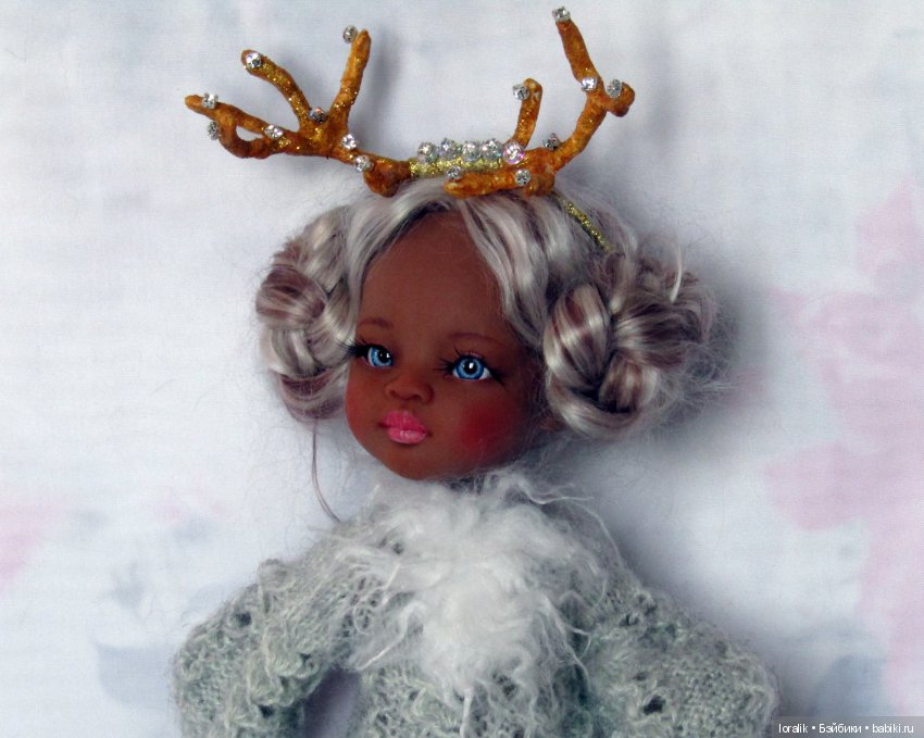 Необыкновенная Мейли ООАК "Оленёнок Золотые рожки!" (фото 10)