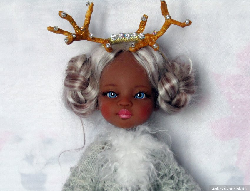 Необыкновенная Мейли ООАК "Оленёнок Золотые рожки!" (фото 9)