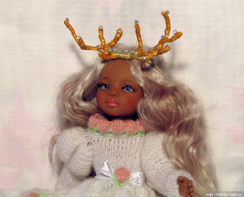 Необыкновенная Мейли ООАК "Оленёнок Золотые рожки!"