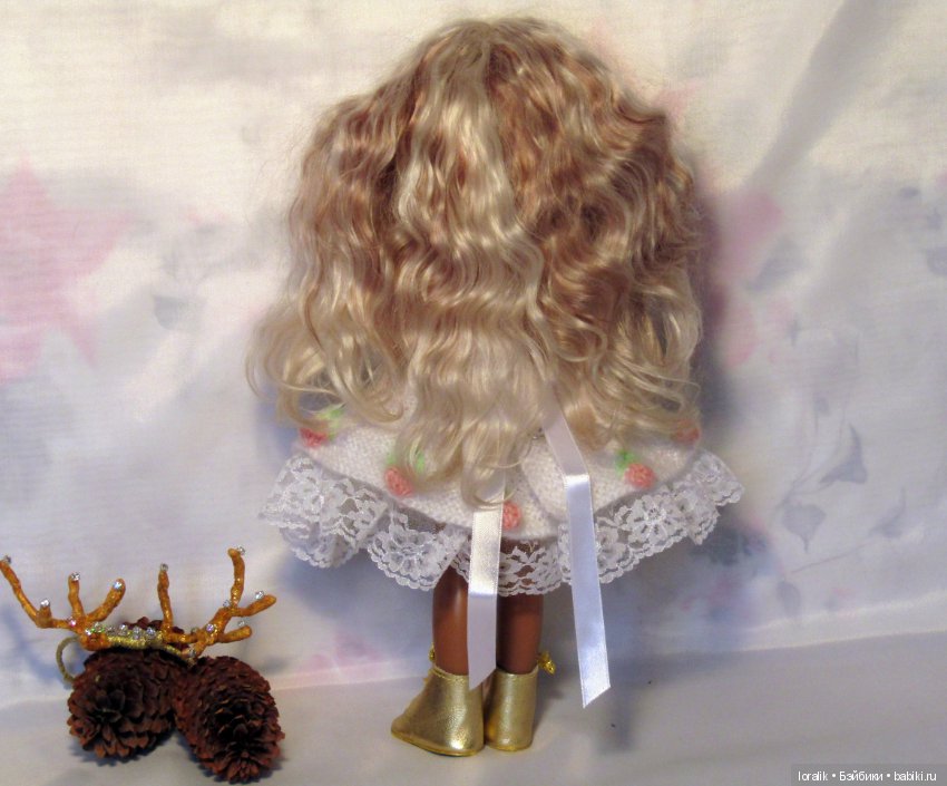 Необыкновенная Мейли ООАК "Оленёнок Золотые рожки!"