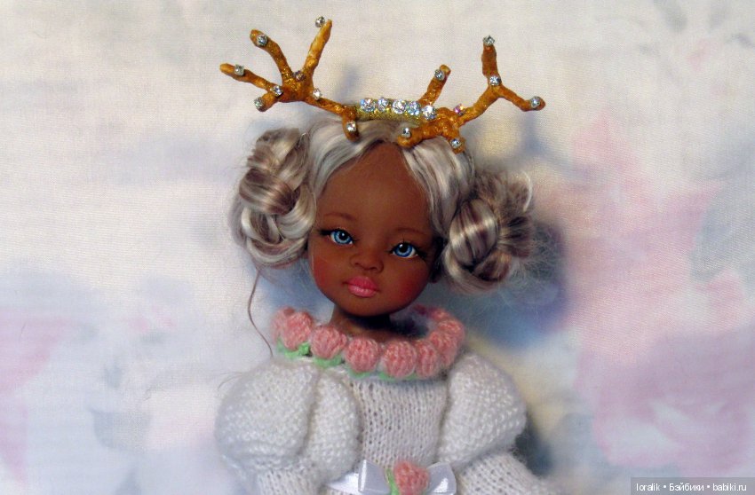 Необыкновенная Мейли ООАК "Оленёнок Золотые рожки!"