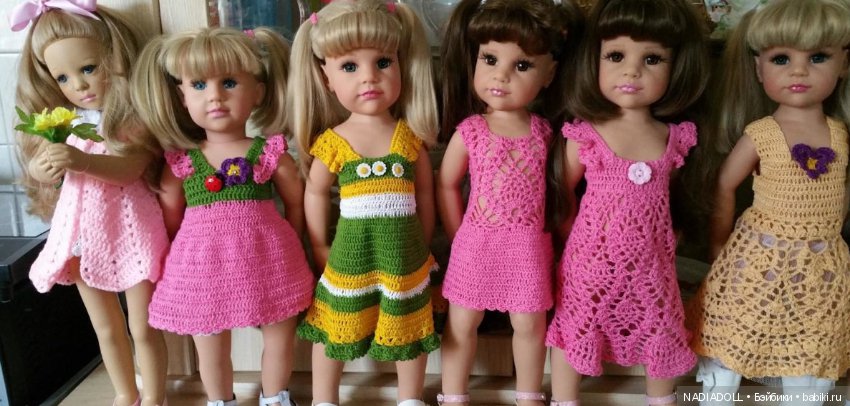 Продолжение - мои ненаглядные куклы Готц