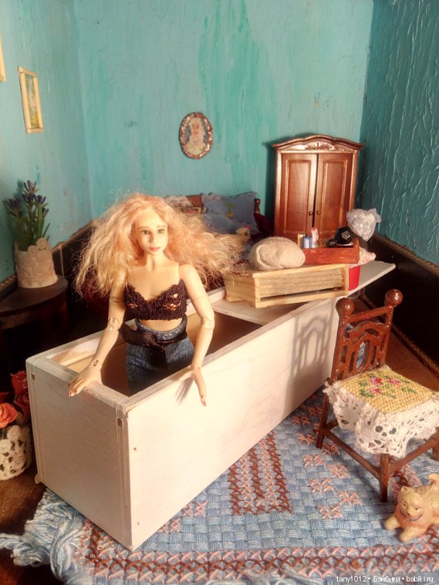 Переезд (миниатюра1/12) — Домашние фото авторских кукол: личные коллекции (фото 2)