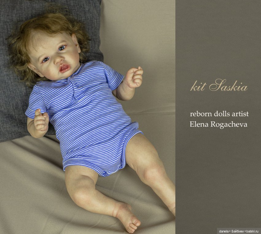 Кукла-реборн Саския (kit Saskia by Bonnie Brown) (фото 2)