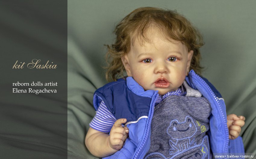 Кукла-реборн Саския (kit Saskia by Bonnie Brown) (фото 5)