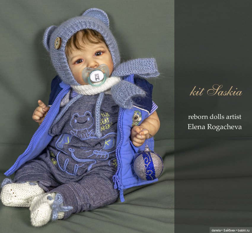 Кукла-реборн Саския (kit Saskia by Bonnie Brown) (фото 6)