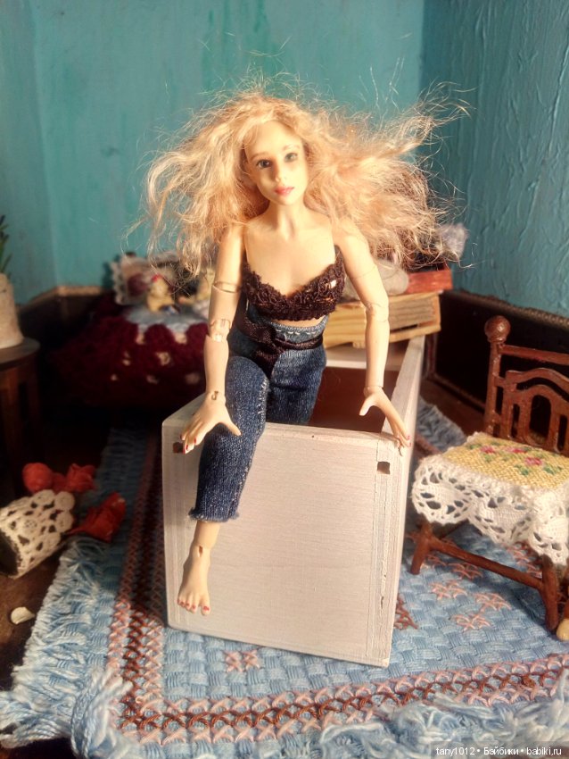 Переезд (миниатюра1/12) — Домашние фото авторских кукол: личные коллекции (фото 3)