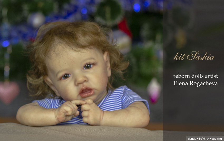 Кукла-реборн Саския (kit Saskia by Bonnie Brown)