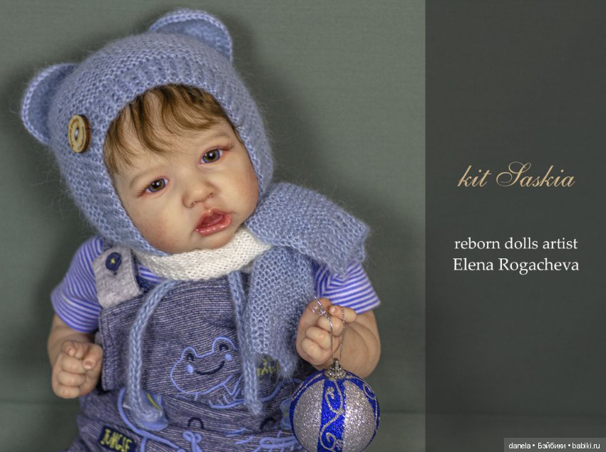 Кукла-реборн Саския (kit Saskia by Bonnie Brown) (фото 7)