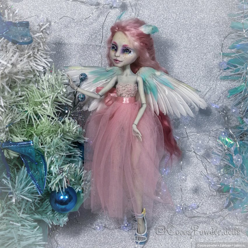 С Наступающим — ООАК Monster High и Ever After High: репейнт (фото 3)