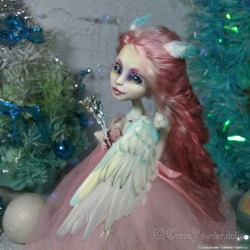 С Наступающим — ООАК Monster High и Ever After High: репейнт (фото 5)