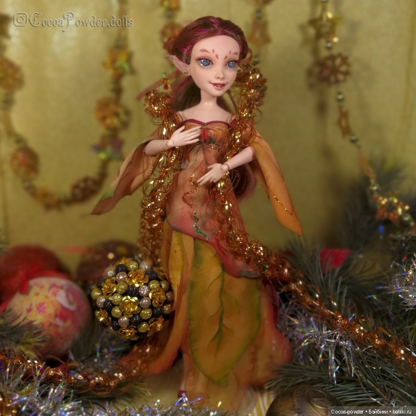 С Наступающим — ООАК Monster High и Ever After High: репейнт (фото 9)